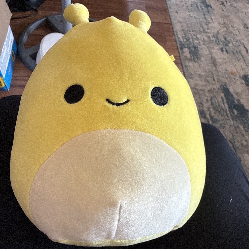 Squishmallows Zarina the Yellow Banana Slug plush toy